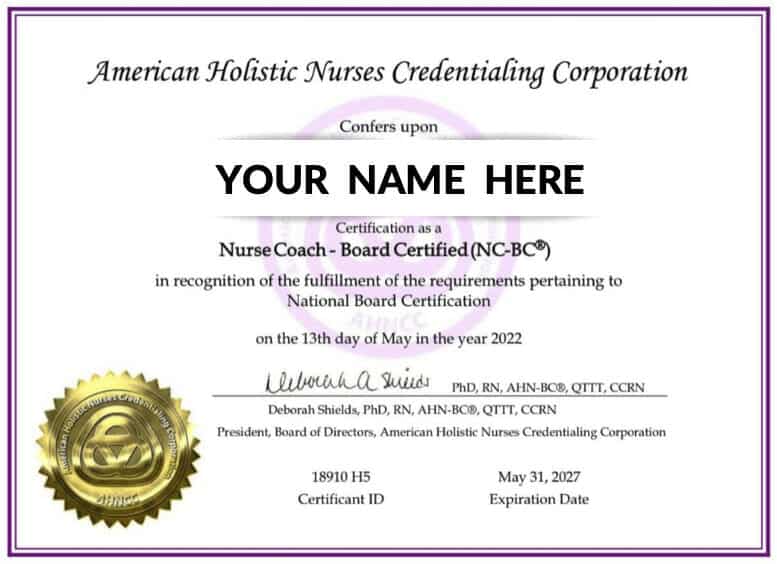 Arriba 52+ imagen certified nurse coach