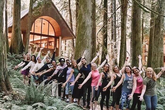 A walk in the woods - A path towards health